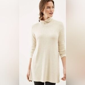 J. Jill Pima Cowl-Neck Tunic